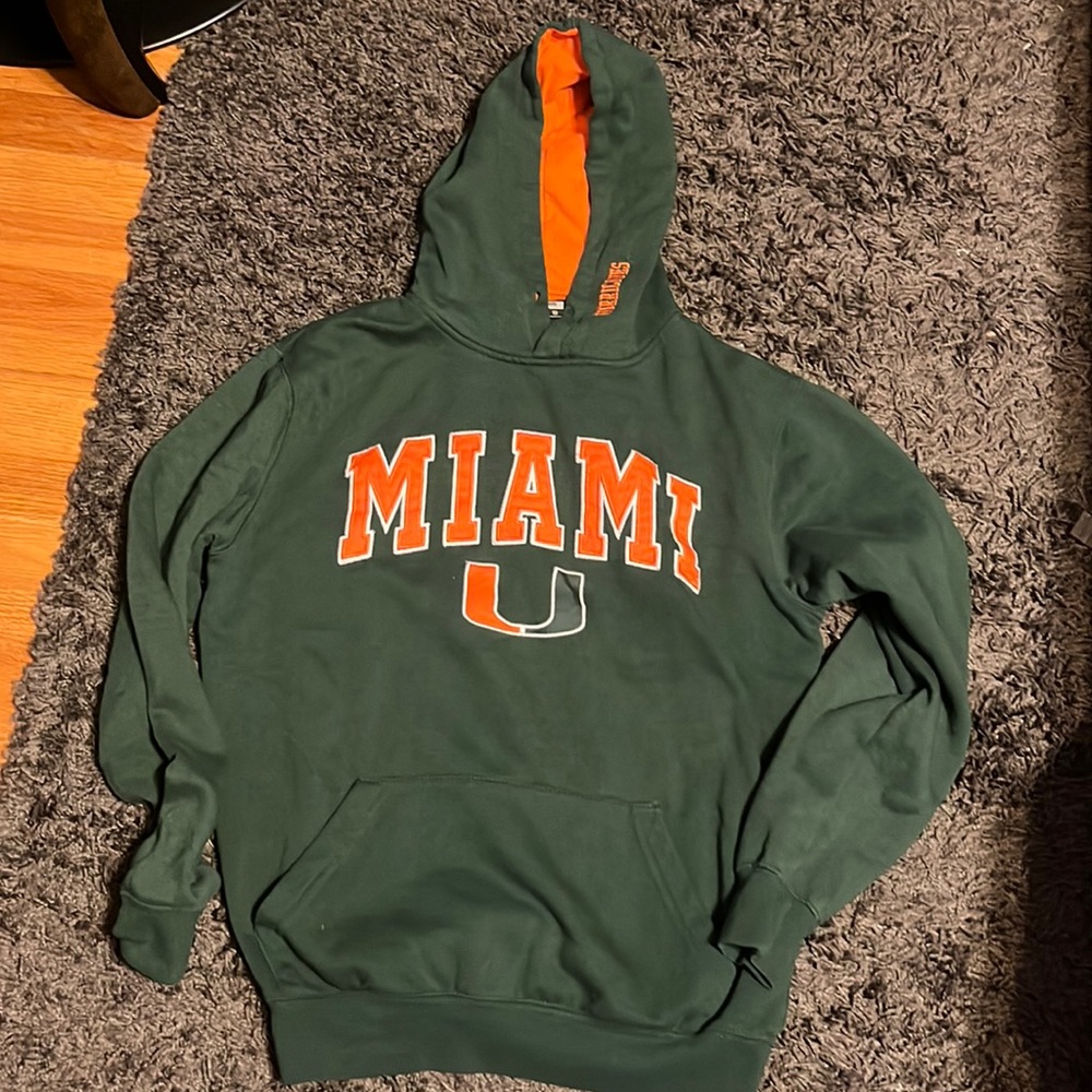 Vintage college hoodie